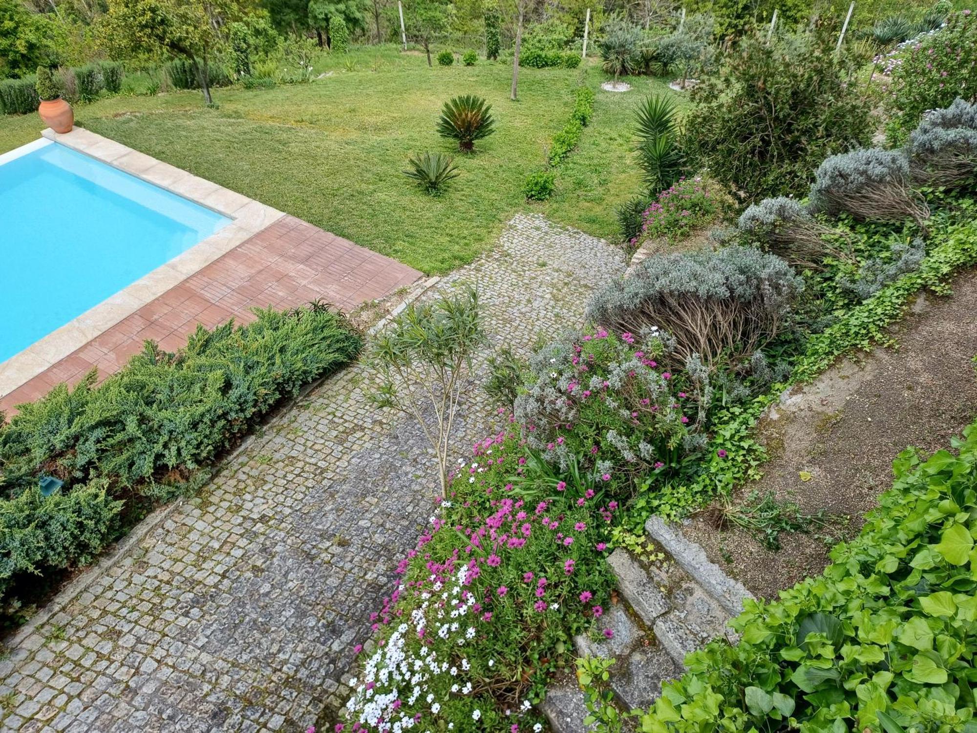 فيلا "Bouca Drigues" Casa Antiga De Pedra Com Piscina E Vista Rio أمارانتي المظهر الخارجي الصورة